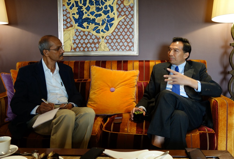 Ambassador Luo Zhaohui Interviewed by The Tribune